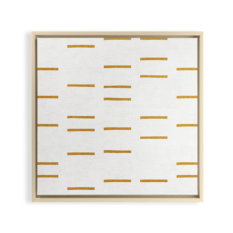 OCHRE LINE Framed Canvas Print Gallery Image 20