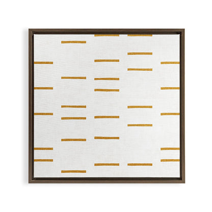 OCHRE LINE Framed Canvas Print Gallery Image 18