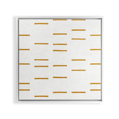 OCHRE LINE Framed Canvas Print Gallery Image 36