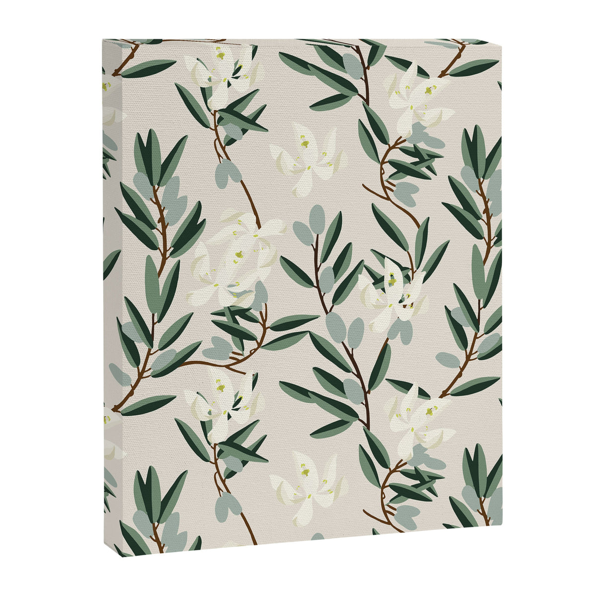 OLIVE BLOOM Canvas Print Gallery Image 5
