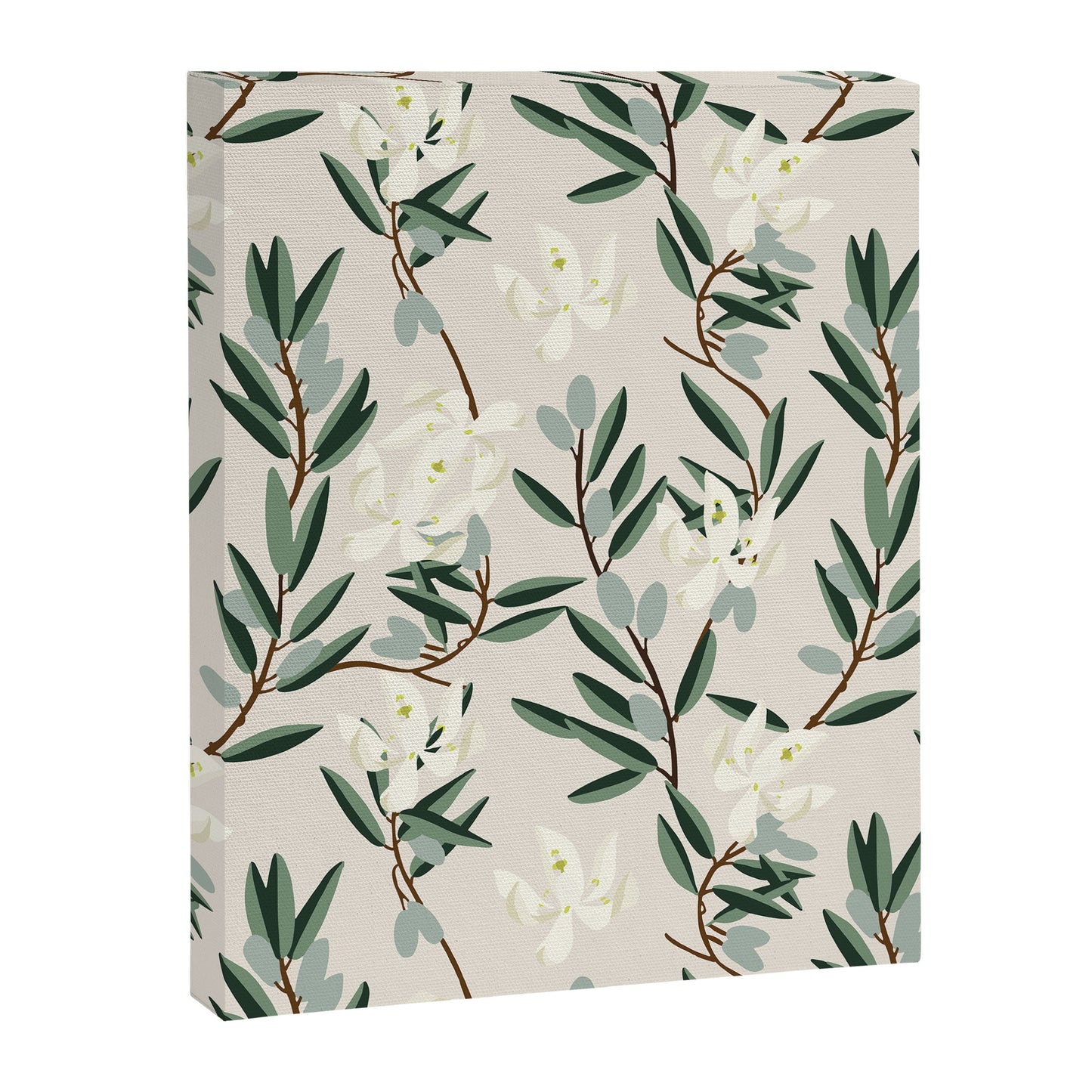 OLIVE BLOOM Canvas Print Gallery Image 7
