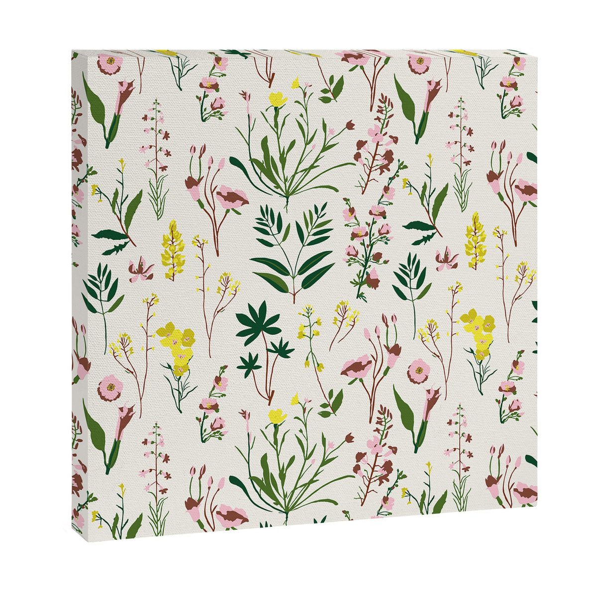WILDFLOWER STUDY Canvas Print Gallery Image 6