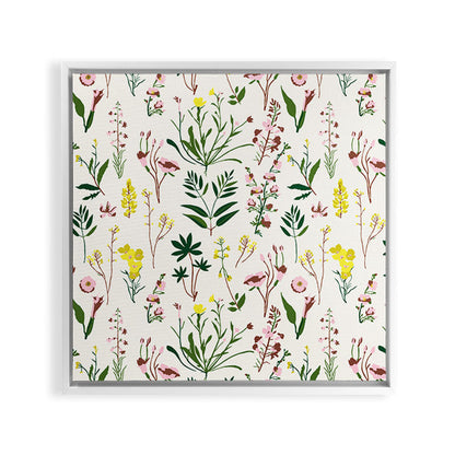 WILDFLOWER STUDY Framed Canvas Print Gallery Image 29