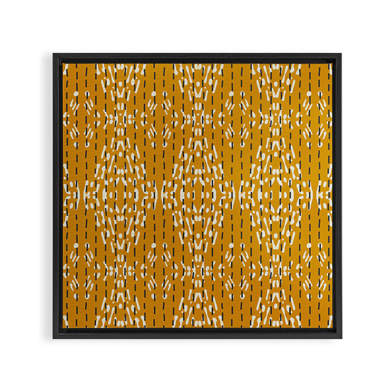ZOLA KANTHA GOLD Framed Canvas Print Gallery Image 2
