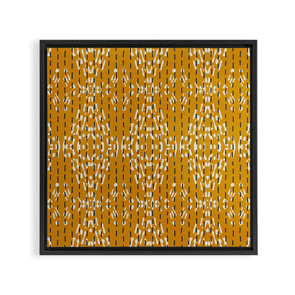 ZOLA KANTHA GOLD Framed Canvas Print Gallery Image 9