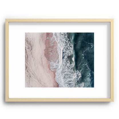 Crashing waves - Aerial Beach Ocean Sea Photography by Ingrid Beddoes Framed Art Print Gallery Image 72
