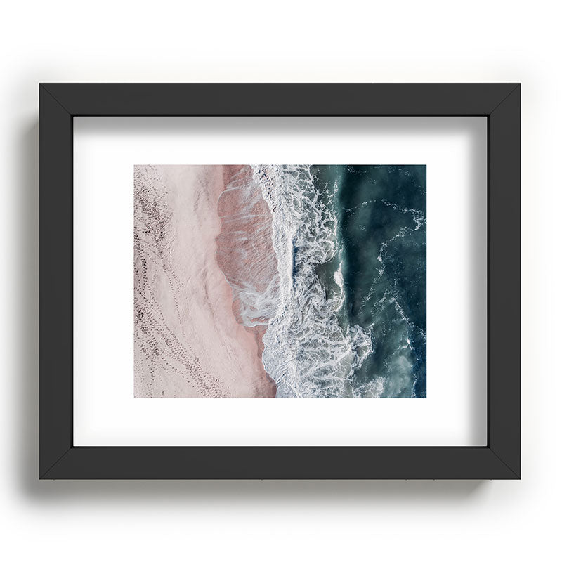 Crashing waves - Aerial Beach Ocean Sea Photography by Ingrid Beddoes Framed Art Print Gallery Image 58