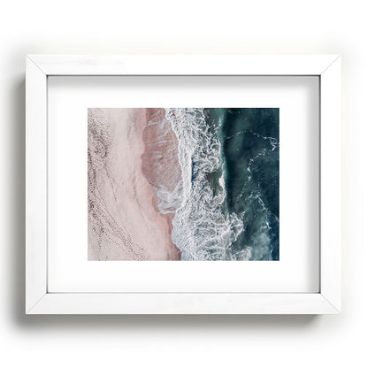 Crashing waves - Aerial Beach Ocean Sea Photography by Ingrid Beddoes Framed Art Print Gallery Image 76