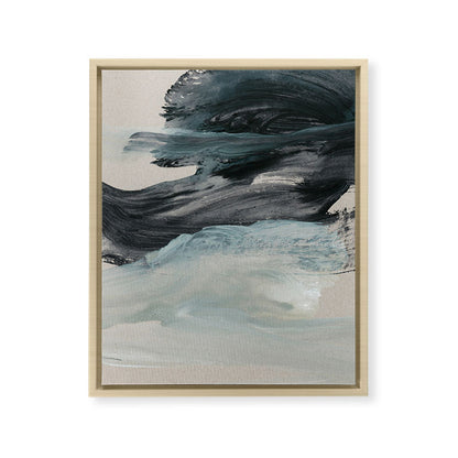 minimal brushstrokes 3 Framed Canvas Print Gallery Image 9