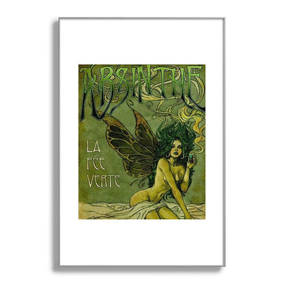 Vintage Parisian Green Fairy Absinthe Alcoholic Aperitif Advertisement Poster Framed Art Print Gallery Image 138