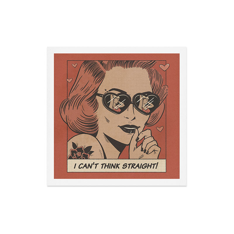 I can't think straight! Art Print Gallery Image 5