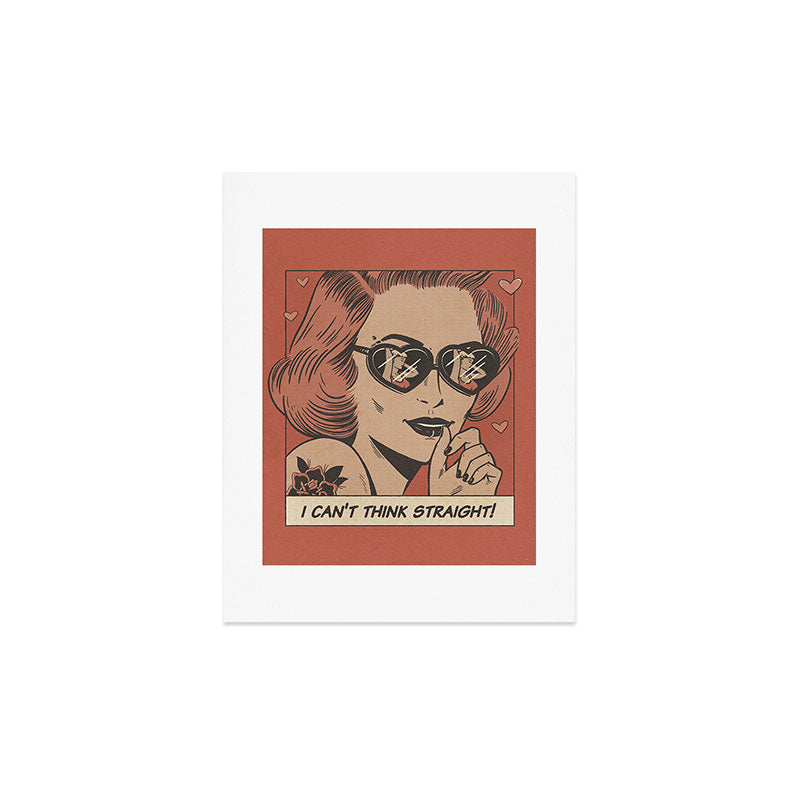 I can't think straight! Art Print Gallery Image 4