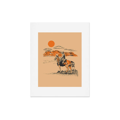 Old Western Cowboy Art Print Gallery Image 4