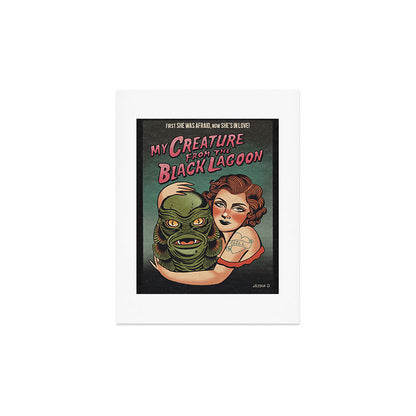 My Creature from the Black Lagoon Art Print Gallery Image 3