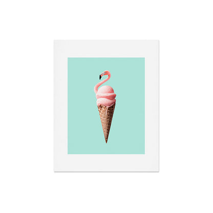 FLAMINGO CONE Art Print Gallery Image 4