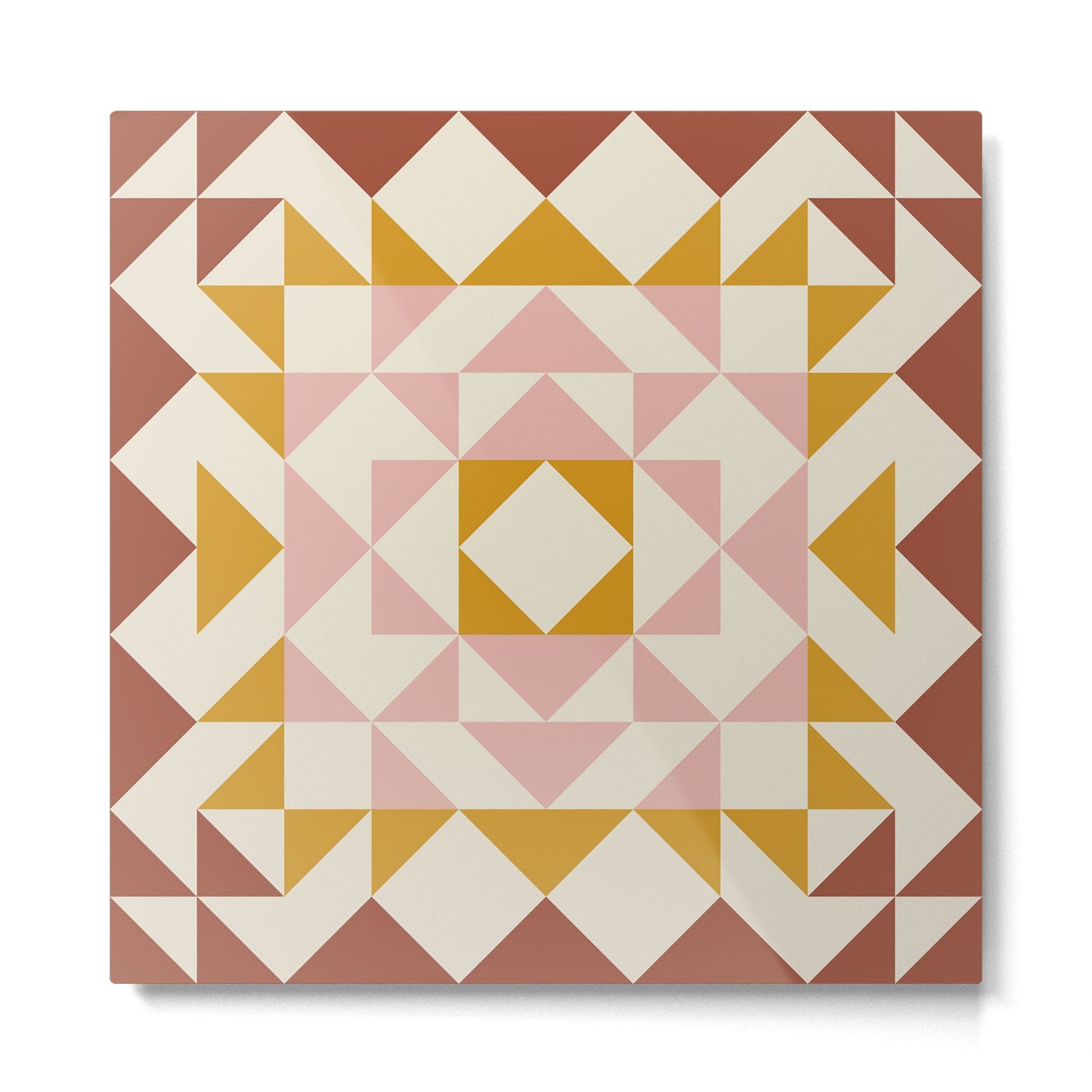 Autumn Quilt Metal Print Gallery Image 1