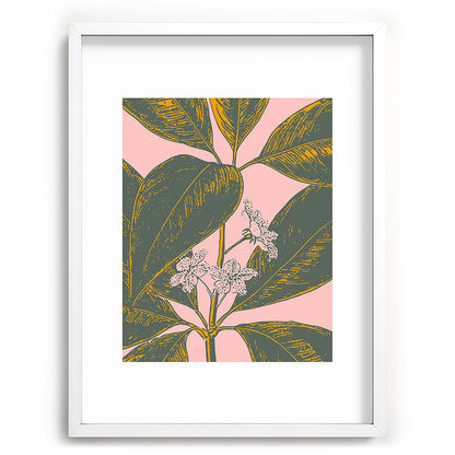 Modern Botanical Banana Leaf Framed Art Print Gallery Image 108