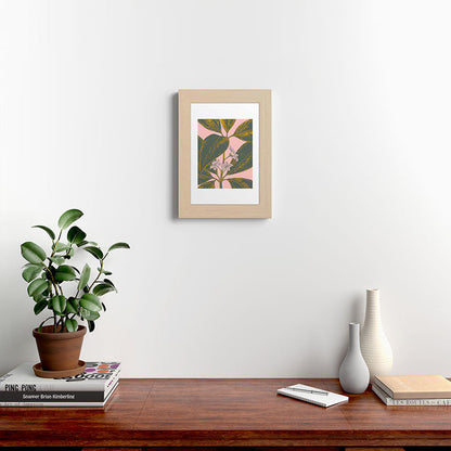 Modern Botanical Banana Leaf Framed Art Print Gallery Image 62