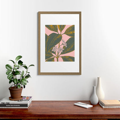 Modern Botanical Banana Leaf Framed Art Print Gallery Image 56