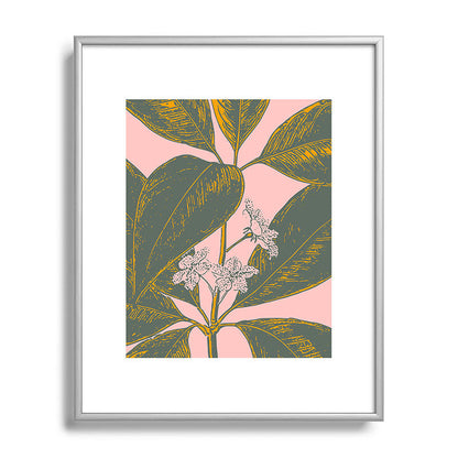 Modern Botanical Banana Leaf Framed Art Print Gallery Image 131