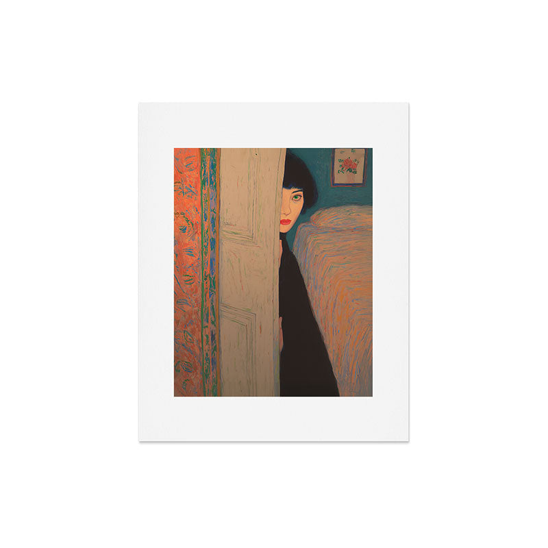 Behind the Painted Door Art Print Gallery Image 5