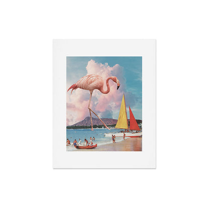 Flamingo Playground Art Print Gallery Image 4