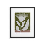 Flower mask Framed Art Print Gallery Image 1