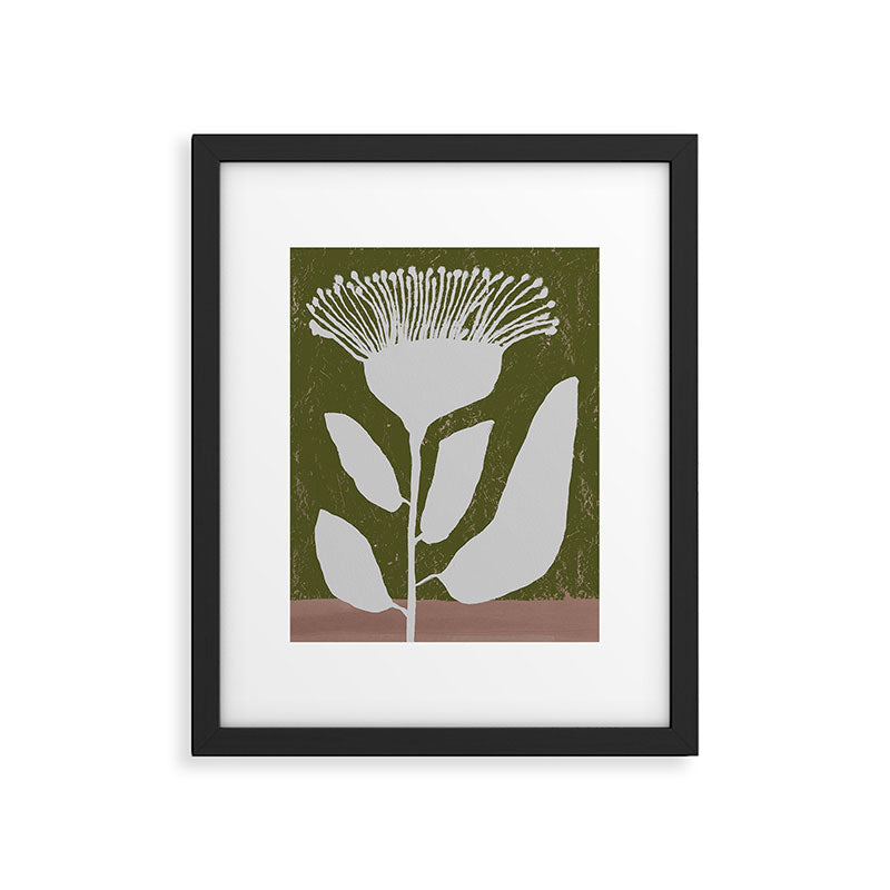 Flower mask Framed Art Print Gallery Image 1