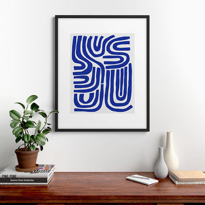 S and U Framed Art Print Gallery Image 7