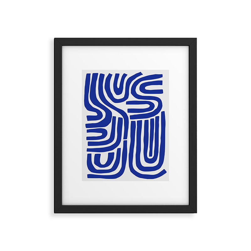 S and U Framed Art Print Gallery Image 4