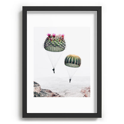 Flying Cacti Framed Art Print Gallery Image 81