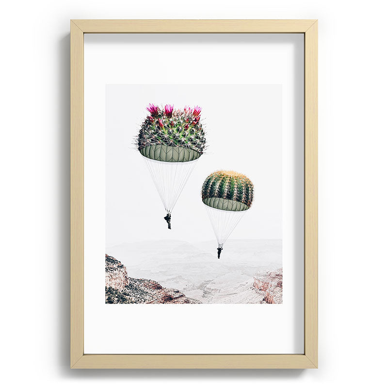 Flying Cacti Framed Art Print Gallery Image 97