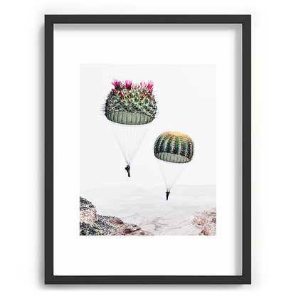 Flying Cacti Framed Art Print Gallery Image 84