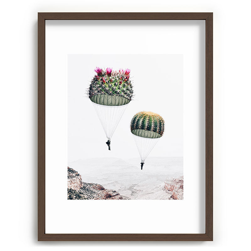 Flying Cacti Framed Art Print Gallery Image 91