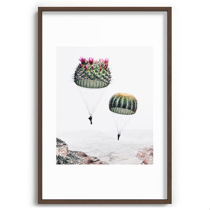 Flying Cacti Framed Art Print Gallery Image 94