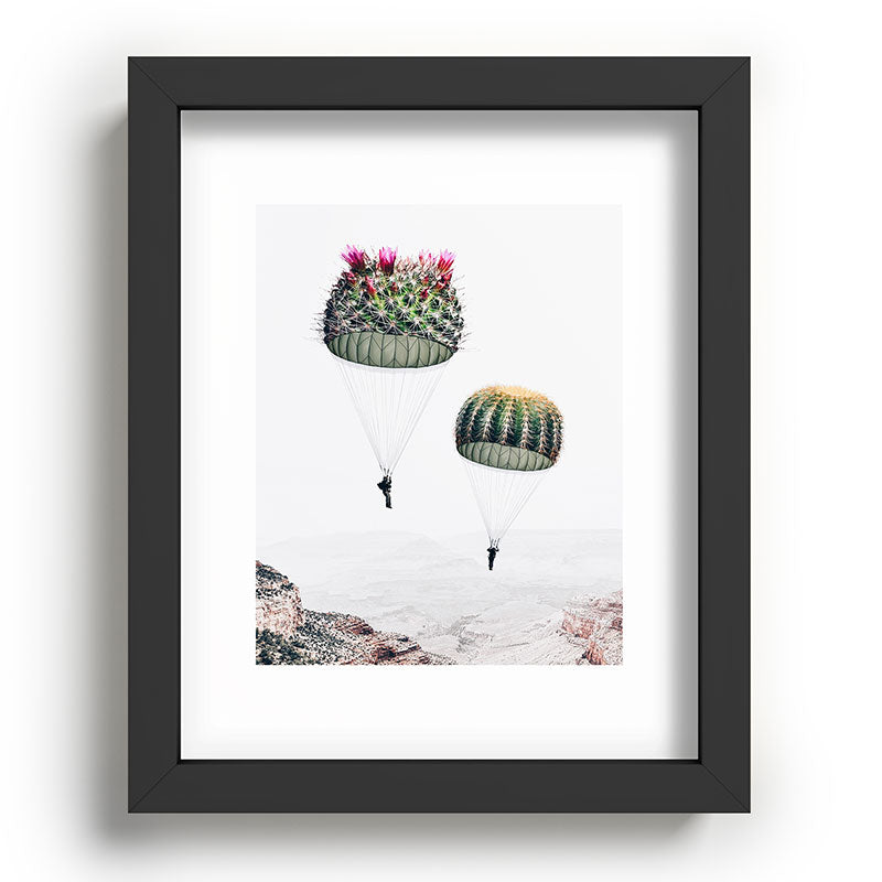 Flying Cacti Framed Art Print Gallery Image 80