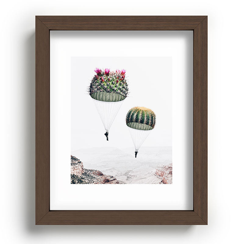 Flying Cacti Framed Art Print Gallery Image 86