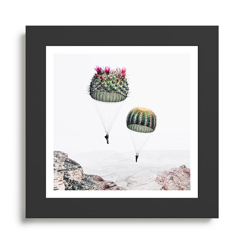 Flying Cacti Framed Art Print Gallery Image 46