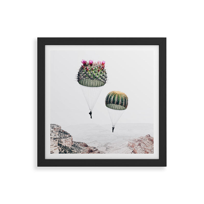 Flying Cacti Framed Art Print Gallery Image 50