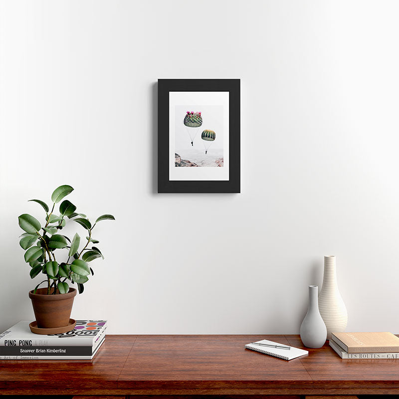 Flying Cacti Framed Art Print Gallery Image 42