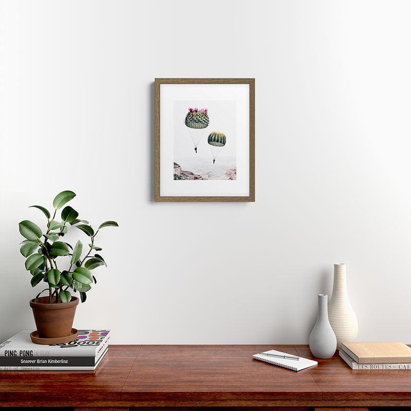Flying Cacti Framed Art Print Gallery Image 15