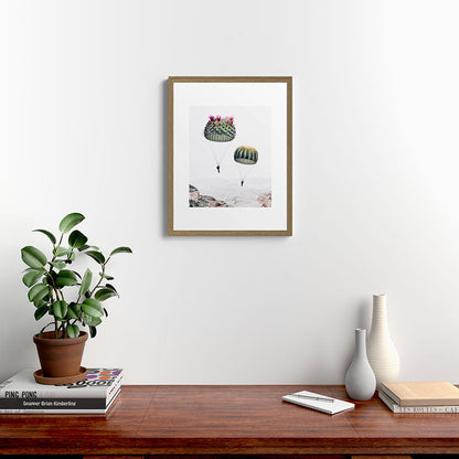 Flying Cacti Framed Art Print Gallery Image 16