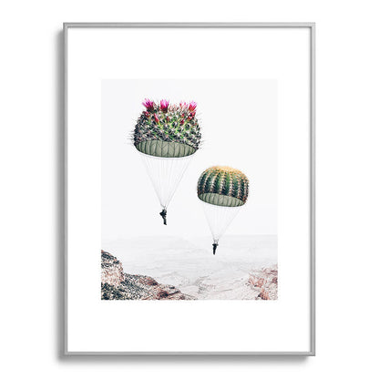 Flying Cacti Framed Art Print Gallery Image 134