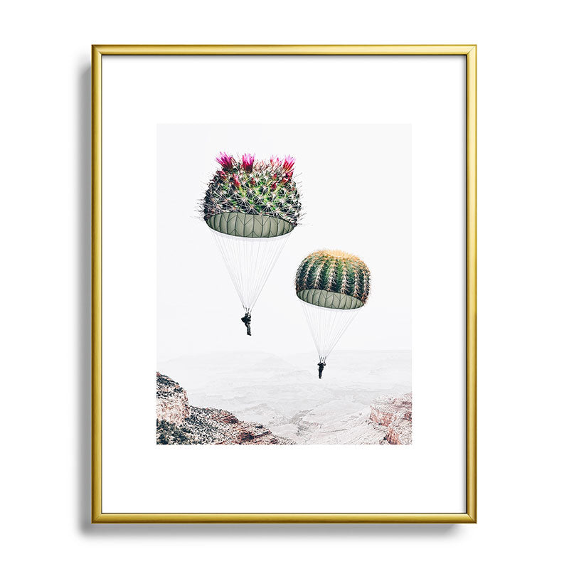Flying Cacti Framed Art Print Gallery Image 121