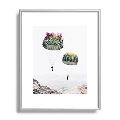 Flying Cacti Framed Art Print Gallery Image 131