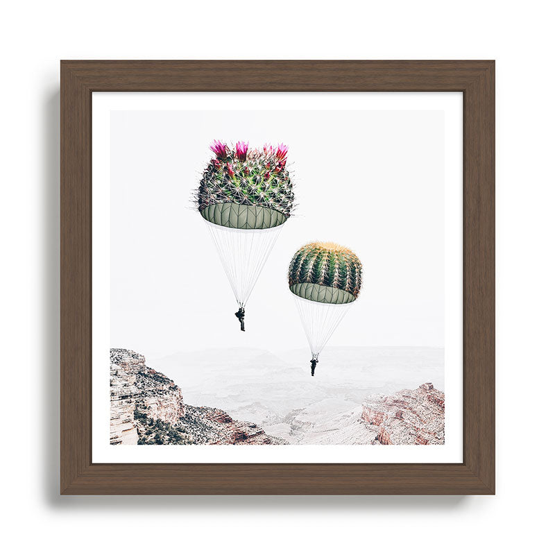 Flying Cacti Framed Art Print Gallery Image 13