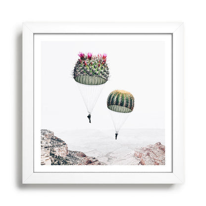 Flying Cacti Framed Art Print Gallery Image 35