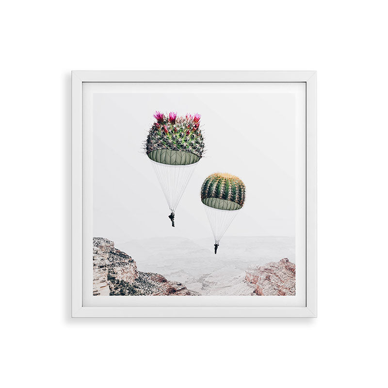 Flying Cacti Framed Art Print Gallery Image 38