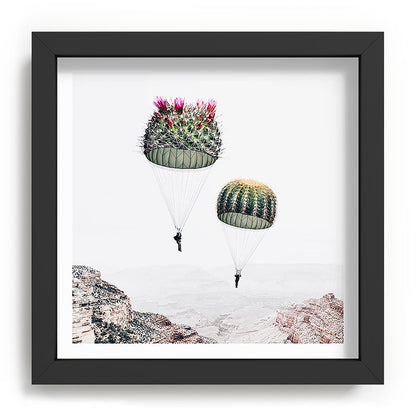 Flying Cacti Framed Art Print Gallery Image 90