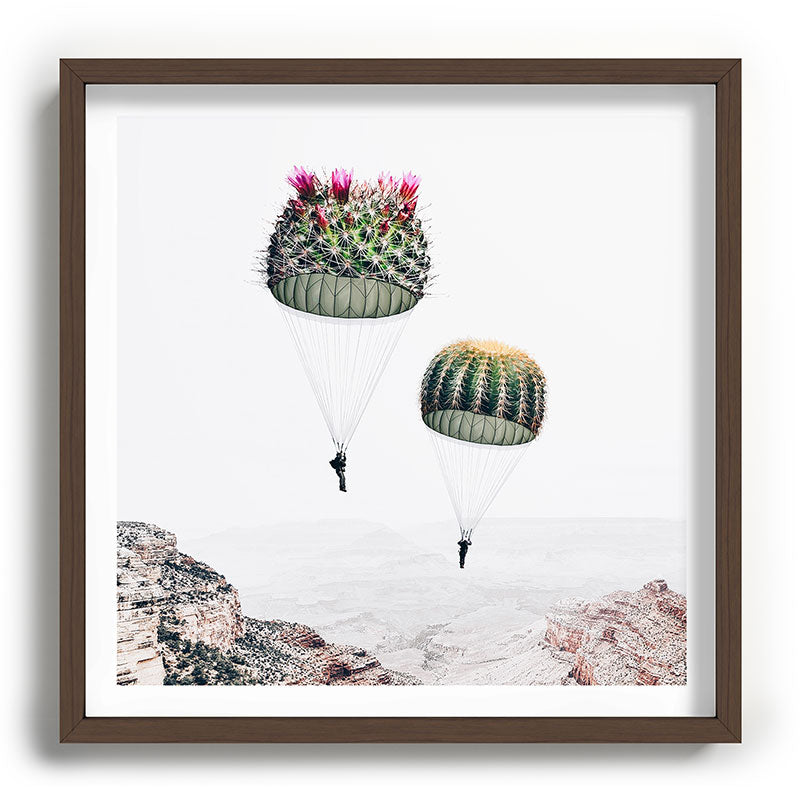 Flying Cacti Framed Art Print Gallery Image 101